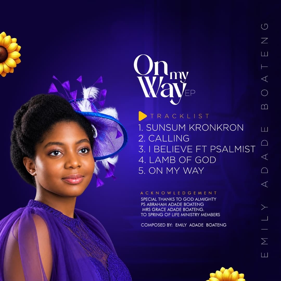 On My Way EP artwork and tracklist